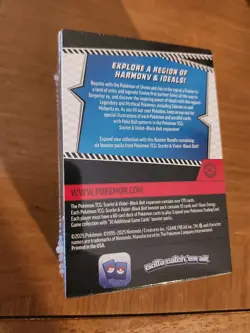 Pokemon Black Bolt Booster Bundle Fastory Sealed Box. 6 Packs! English - Image 2