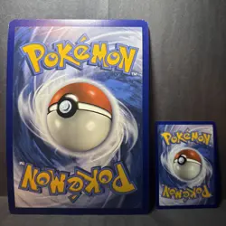 Pokemon TCG Dubwool V SWSH049 Jumbo and normal sized Black Star Promo OVERSIZED - Image 2