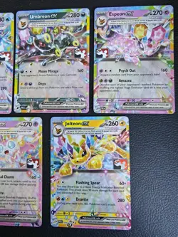 Pokemon TCG - Eevee & Eeveelutions Play Stamped Prize Pack Series 7 Full Set x9 - Image 4