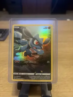 Riolu GG26/GG70 Crown Zenith Galarian Gallery Holo Pokemon TCG - Image 1