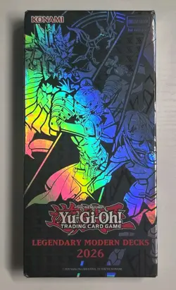 YUGIOH LEGENDARY MODERN DECKS BOX SET NEW FACTORY SEALED - Image 2