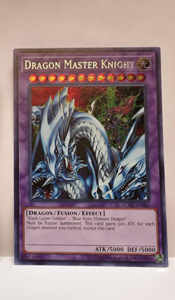 Yu-Gi-Oh! - Dragon Master Knight (LCKC-EN065) - Secret Rare UNL - Near Mint - Image 1