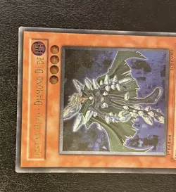 1996 Yu-Gi-Oh TCG Destiny Hero Diamond Dude 1st Edition Ultimate Rare EOJ-IT003 - Image 2