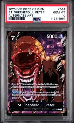 St. Shepherd Ju Peter 084 Alternate Art One Piece PSA 10 - Image 1