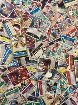 2.5LB Lot of One Piece Mixed Various Assorted Cards CCG TCG Trading Cards - Image 5