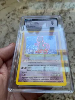 1999 Pokemon Base Set Mewtwo Holo CGC 9 Mint WOTC Investment Grade Vintage Grail - Image 3