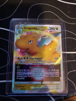 Pokemon TCG Dragonite VSTAR Ultra Rare Card 50/78 NM/M Condition - Image 1