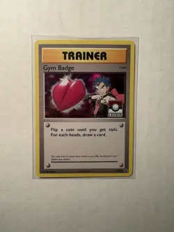 Gym Badge Holo Koga XY207 NM Pokemon Pokemon League Promo Series - Image 1