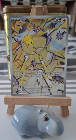 Pokemon JOLTIK - Stellar Crown - 150/142 (Illustration Rare) NM *see descrip.* - Image 1