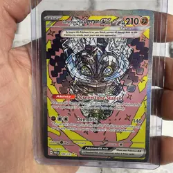 Cornerstone Mask Ogerpon ex 160/131 SV: Prismatic Evolutions NM/MT Pokemon Card - Image 1