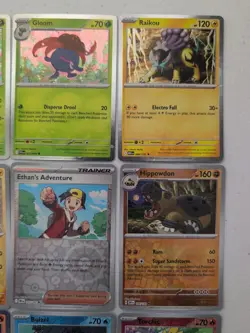 Lot Of (12) Pokemon TCG Cosmos Foil Reverse Foil Holo Cards - Image 3
