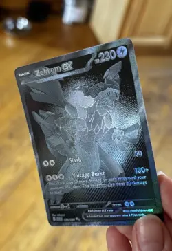 Zekrom EX 172/086 Black bolt & White flare Full Art Holo Ultra Rare English - Image 4