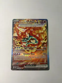 Pokemon Hearthflame Mask Ogerpon ex 212/167 SV06 SIR Full Art Holo EN - Image 2