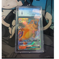 CGC 9 Charizard GX SM211 Black Star Promo Holo Hidden Fates Tins 2019 - Image 1