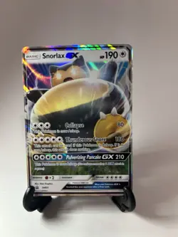 Pokemon TCG Snorlax GX SM05 - Image 1