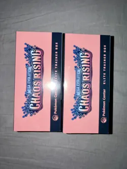 2x Pokemon TCG Chaos Rising Pokemon Center ETB Elite Trainer Box - Sealed lot - Image 5