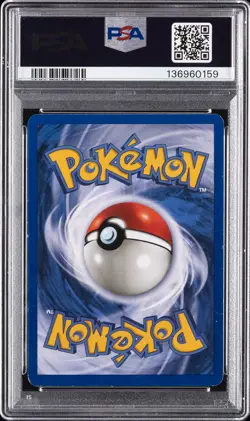 2000 POKEMON GAME BASE II #2 BLASTOISE-HOLO PSA 4 - Image 2
