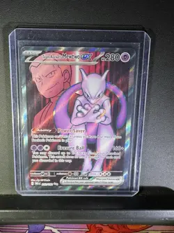Pokemon TCG Team Rockets Mewtwo EX 213/182 - Destined Rivals - English - Image 1
