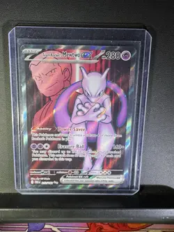 Pokemon TCG Team Rockets Mewtwo EX 213/182 - Destined Rivals - English - Image 2