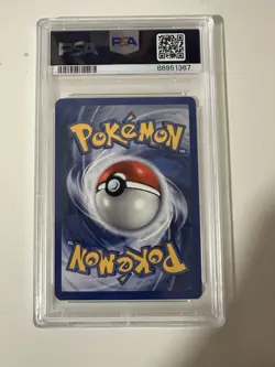 Pokemon TCG Base Set 2 Bulbasaur 67/130 Common PSA 8 NM-MT - Image 2