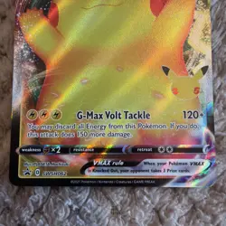 Pikachu VMAX SWSH062 Celebrations 25th Anniversary Promo Pokemon Card 2021 NM - Image 3