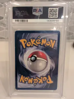 Pokemon Rocket Dark Blastoise Holo With Swirl PSA 5 - Image 2
