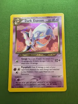 Pokemon TCG Dark Espeon 4/105 Neo Destiny HOLO Unlimited Card MP - Image 2