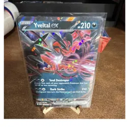 The Pokemon Company Pokemon TCG Yveltal EX XY08 Full Art Holo 210HP English - Image 1