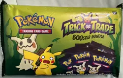 Pokemon TCG Trick or Trade Booster Bundle 50 Mini Packs English Pikachu - Image 1
