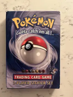 Pokemon Base Set 2-Player Starter Set - Open Box - 60/61 Cards- No Machamp! - Image 1