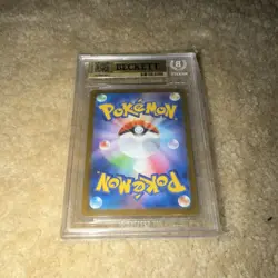 Beckett 9.5 Glaceon ex Full Art Special Art Rare SV8a Pokemon Card - Image 2