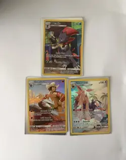 Weavile, Stoutland, Excadrill Full Art holo Pokemon Cards (check Description) - Image 1