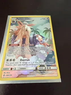 Weavile, Stoutland, Excadrill Full Art holo Pokemon Cards (check Description) - Image 3