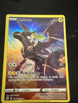 Zekrom TG05/TG30 Holo Brilliant Stars Trainer Gallery - Image 1