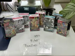 Pokemon Booster Bundle Lot - White Flare, Black Bolt, Ascended Hero’s, & PF, - Image 1