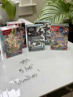 Pokemon Booster Bundle Lot - White Flare, Black Bolt, Ascended Hero’s, & PF, - Image 3