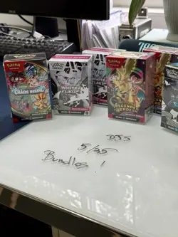 Pokemon Booster Bundle Lot - White Flare, Black Bolt, Ascended Hero’s, & PF, - Image 4
