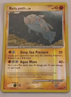 RELICANTH (Lv. 39) SH8 SHINY Reverse Holo Rare Supreme Victors Pokemon TCG - Image 1