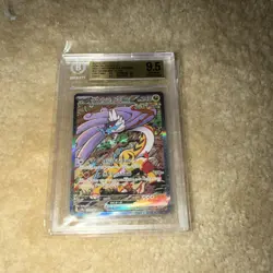 BGS 9.5 2024 Terapagos ex 222/187 Terastal Festival ex Japanese Full Art Holo - Image 1