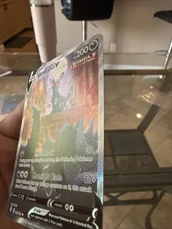 Pokemon Umbreon v Holo Ultra Rare TCG Card Evolving Skies 189/203 NM/M Condition - Image 5
