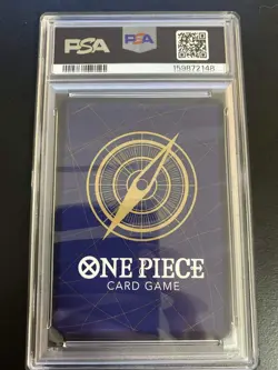 One Piece Op11 #119 Monkey D. Luffy 3rd Anniversary Silver SP PSA 10 - Image 3