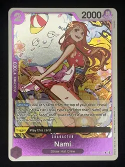 Nami PRB02-012 R Foil The Best Vol. 2 One Piece English NM - Image 1