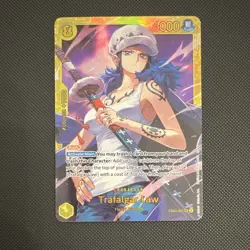 Bandai One Piece Card Game Trafalgar Law EB03-062 Foil 6000 Power English NM - Image 1