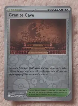 Granite Cave 166/182 Destined Rivals Reverse Holo Pokemon Card - Image 1