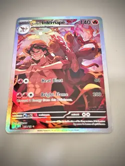 Luffy’s Infernape DIY ACG One Piece Pokemon Anime Art Card Custom Collab - Image 2