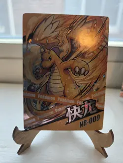 Pokemon Dragonite Holo Card #NR-009 NR Set Pokemon Card Mengka - Image 1