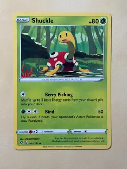 Shuckle~Cute Pokemon Card~ Botanical Garden Gallery ~Nature - Image 1