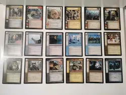 Lord Of The Rings TCG 18 Rare Card Lot Decipher - Image 1