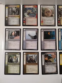 Lord Of The Rings TCG 18 Rare Card Lot Decipher - Image 2
