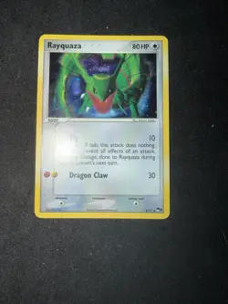Pokemon TCG Rayquaza Holo Rare Card 3/17 Pop Series 1 - Image 1